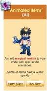 Animated Items