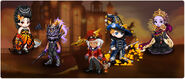 Avatars in Dernier Cri clothing