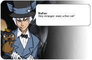 Rufus: Hey stranger, want a free cat?