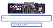 Exchange offer page, no enough bugs