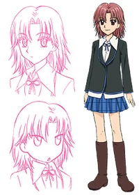 Misaki's character design
