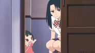 Inomata and Kirin Spying on Ryuuichi (Episode 7)