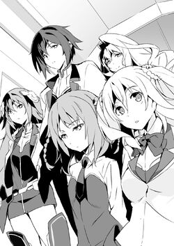 Gakusen Toshi Asterisk Gaiden - Queen Veil no Tsubasa Manga