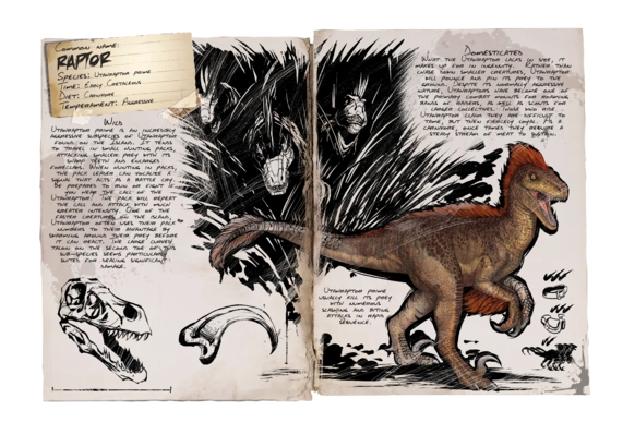 Raptor (ARK) | Galactic Creatures Wiki | Fandom