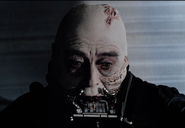 Sebastian Shaw as Vader, unmasked