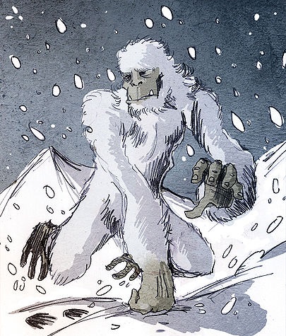 Snow Beasts! Yeti, Bigfoot and Sasquatch in Comics - Part II