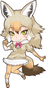 African Golden Wolf
