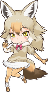 African Golden Wolf
