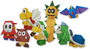 Folded Soldiers
