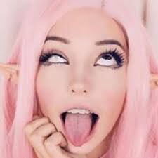 Belle Delphine is Ahegao