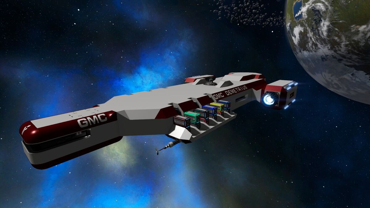 Demetrius Class Light Freighter | Galactic Mining Corporation Wiki | Fandom