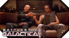 Battlestar Galactica Abandoning Ship