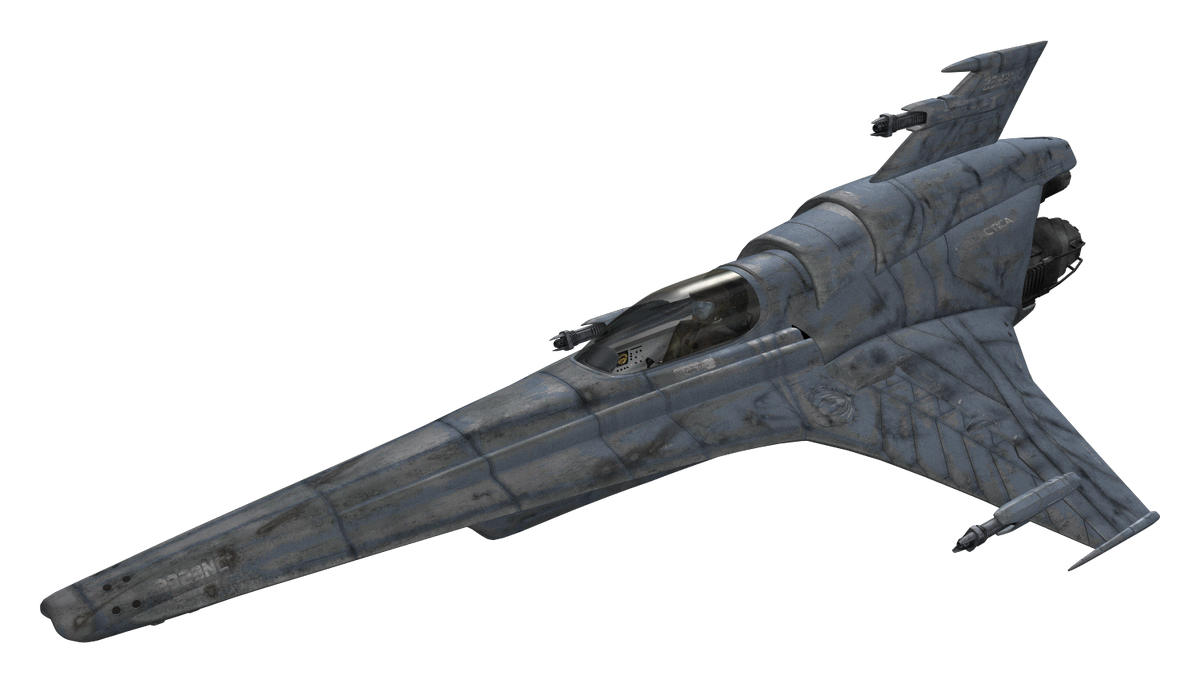 Battlestar Galactica Colonial Viper (Plastic model