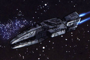 Ranger-class flying sideways.