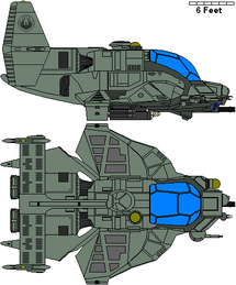 Colonial Scimitar Marine Gunship