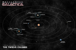 Twelve Colonies Map Version One