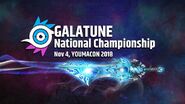 Starcalibur on a poster for Galatune National Championship - Youmacon - Nov 4, 2018