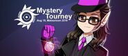 Sofie Wyric on a poster for Mystery Tourney - Matsuricon Aug 18, 2019