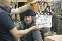 Galavant A New Season BTS Hugh Bonneville 03