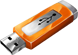 Orange USB