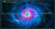 Terdan Quadrant as seen on the Galaxy Map.