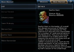 Ganfor kant mw info card