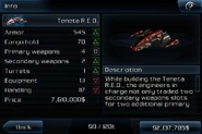 Infobox of the Teneta R.E.D.