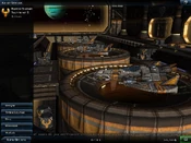 Three Grozas docking at a station.