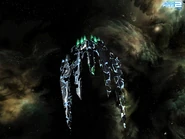 Scimitar using a cloak