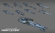 Concept art for Nivelian ships