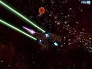 Groza firing 2 Raccoons and a Mimung Blaster.