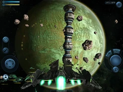 A Specter arriving at Damarque I.