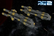 A pair of Terran Battlecruisers.