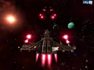 Gryphon firing two Ridil and Gram Blasters (HD)