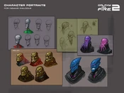 Galaxy on Fire 2 character design.