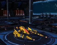 Kinzer RS inside a Genoh Station hangar.