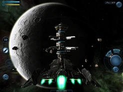 A Specter arriving at Nyrand.