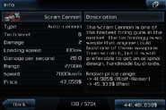 Scram Cannon Info Page