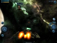 Stealth fighters attack Keith at Alioth.