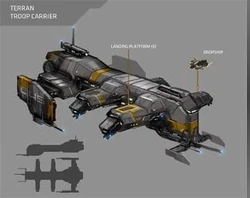 Terran troop carrier