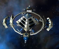 A military starbase.