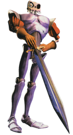 A render of Dan from MediEvil 2.