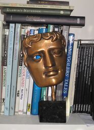 The BAFTA is currently in Jason Wilson's possession.