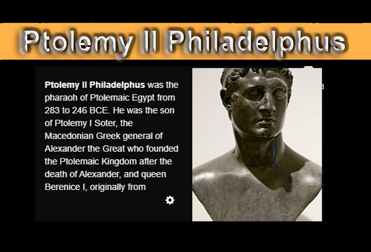 Ptolemy II Philadelphus - Wikipedia