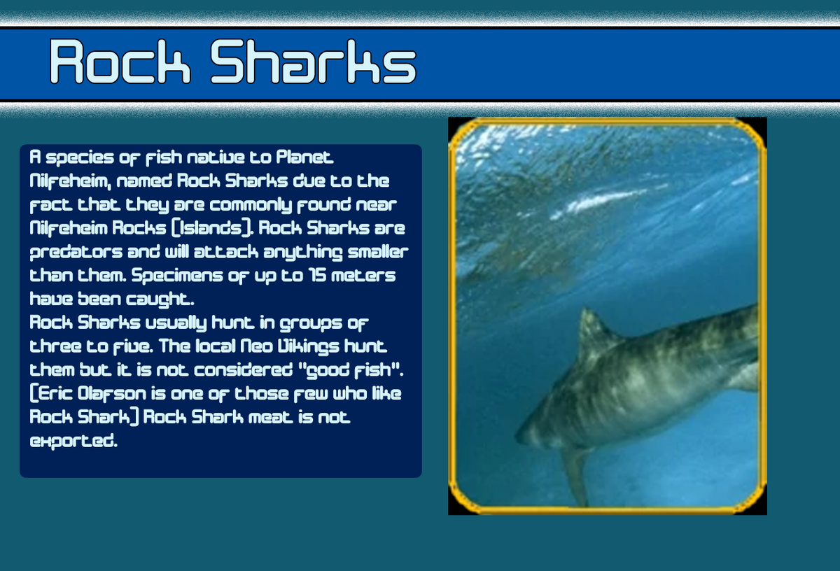 Rock shark sales