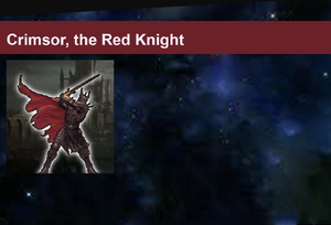 Crimsor, the Red Knight