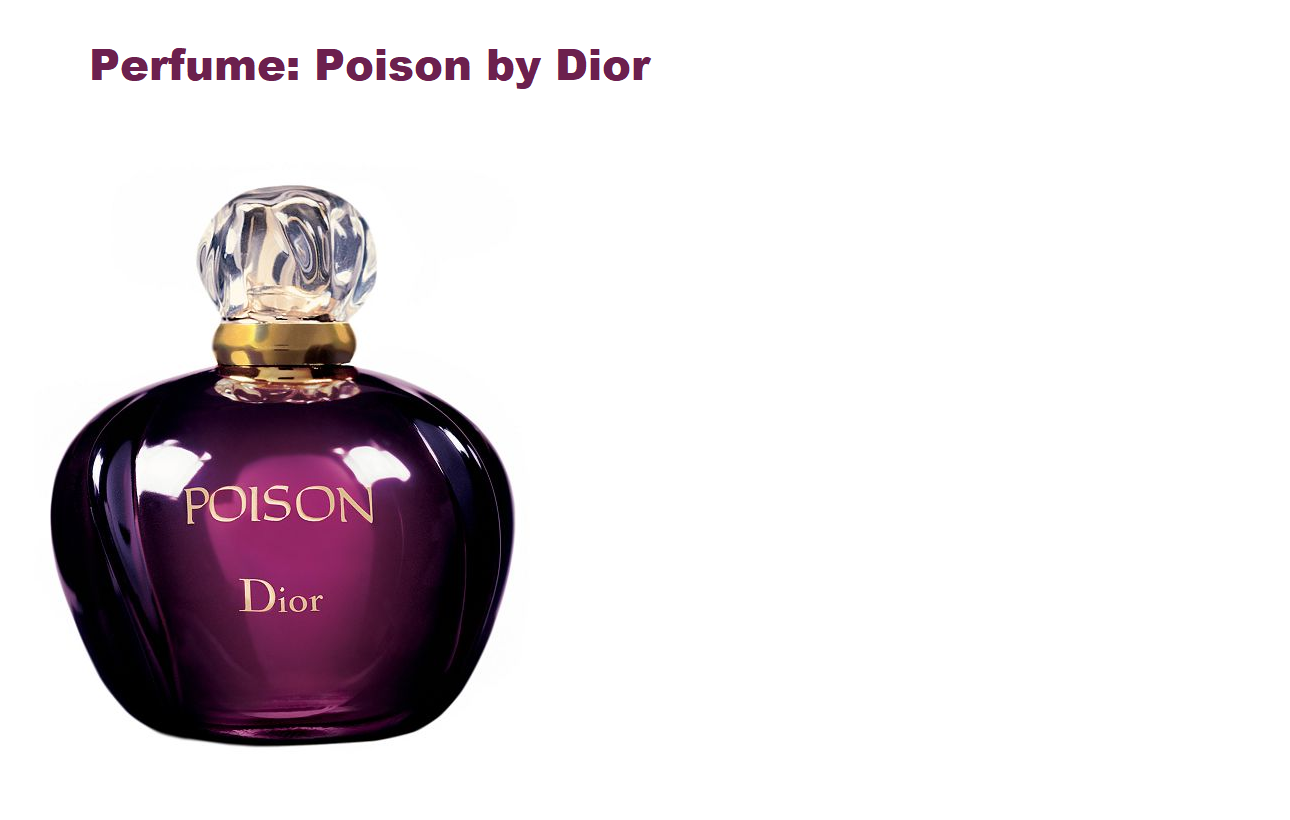 Kleuterschool Concentratie Vaderlijk Poison, perfume | Galnet Wiki | Fandom
