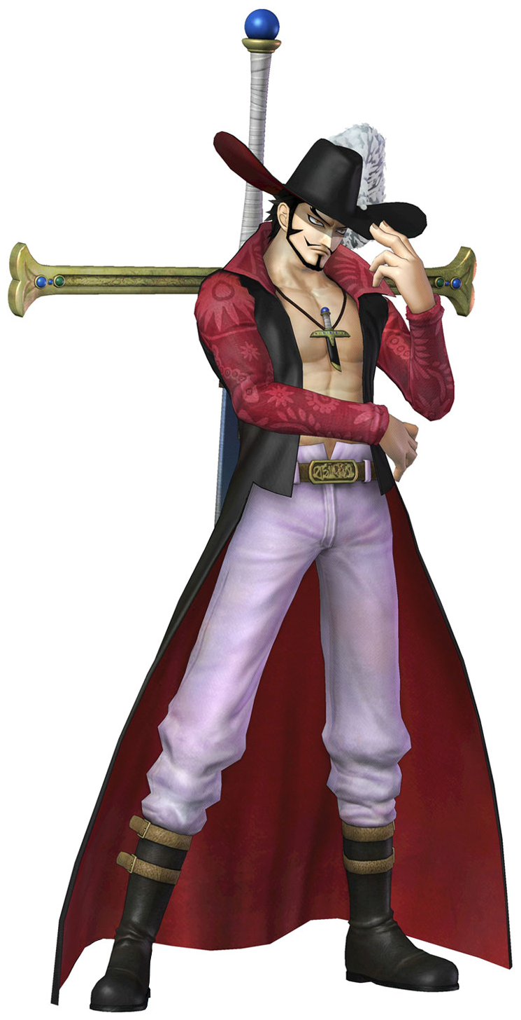 Dracule Mihawk, Perfis & Cross Wiki