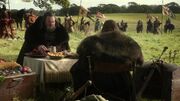 Robert et Eddard bivouac(1x02)