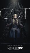 Poster S8 Daenerys Targaryen